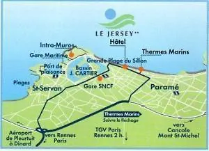 מלון Le Jersey סן מלו